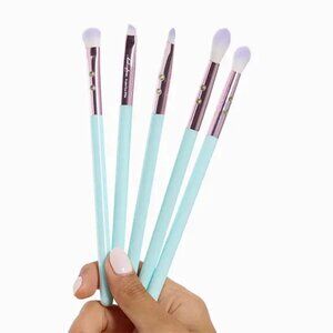 SLMISSGLAM 5-Piece Ombré Eye & Lip Brush Set‎ (BRAND-NEW IN PACKAGE!)